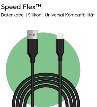 alkaya. | Speed Flex | Datenkabel | Silikon | Universal Kompatibilität