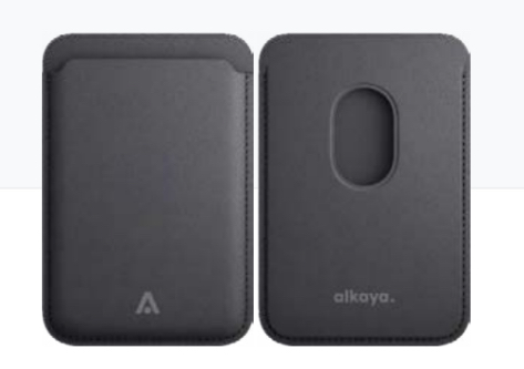 alkaya. | Cardy | Card Holder | Super Starker Magnetischer Rahmen unterstützt MagSafe-Technologie